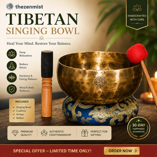 Full Moon Singing Bowl — Handcrafted in Nepal