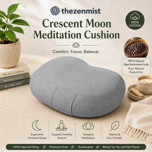 The Crescent Cushion — For People Whose Legs Fall Asleep at Minute Fifteen
