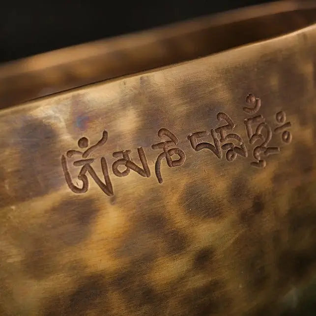 Nepal Tibetan Singing Bowl Set - Handcrafted 7 Metal  Meditation Bowl with Mallet | Free US Shipping